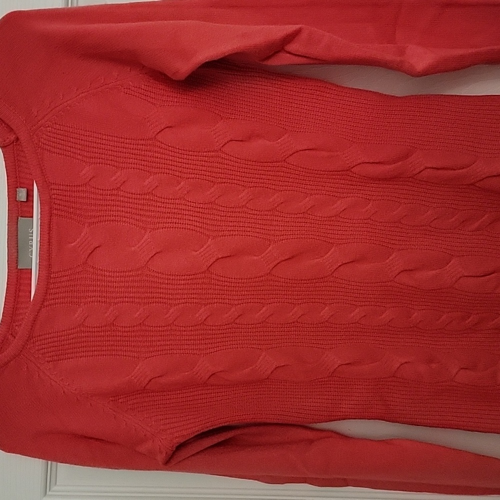 Cyrus coral pink sweater